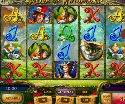 Winning combination of Alice in Wonderland