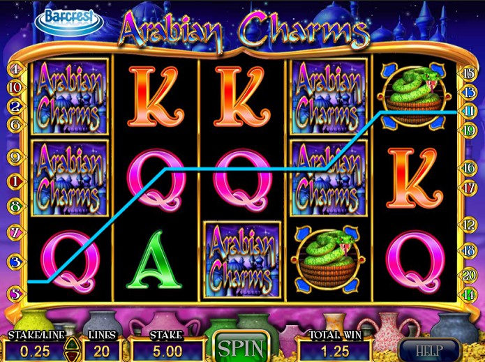 Winning combination of Arabian Charms