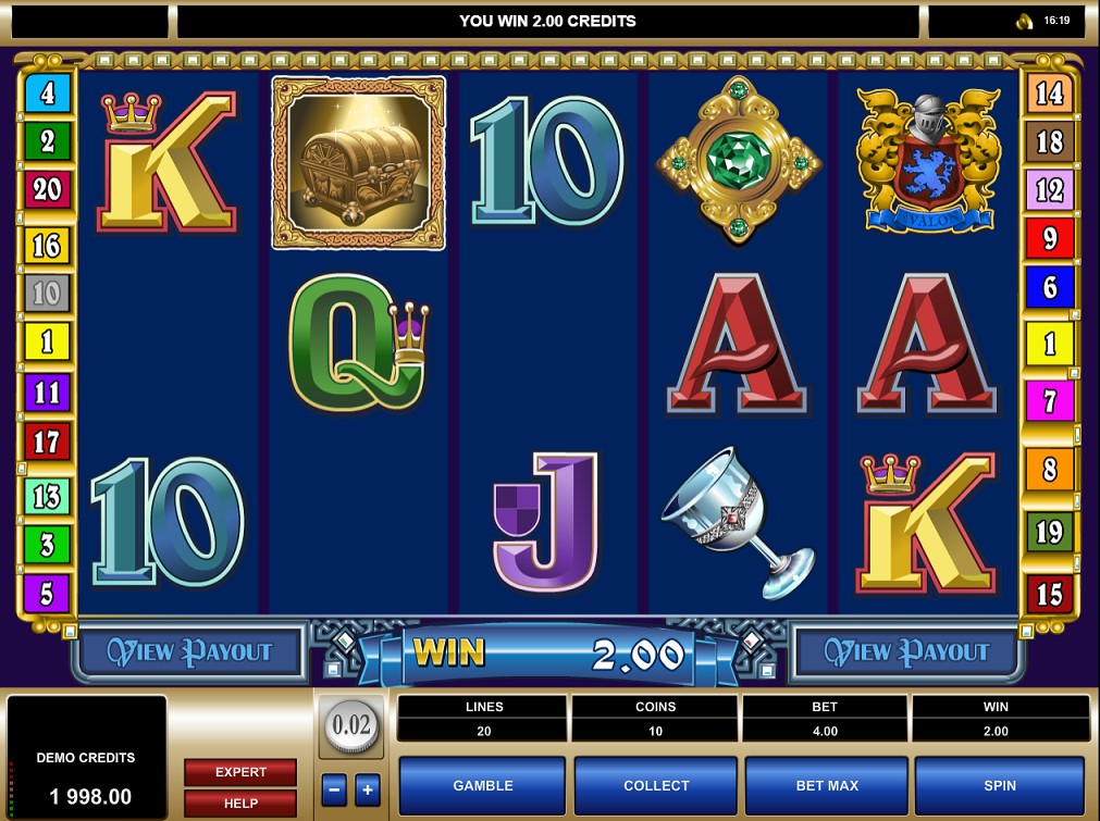 Winning combination of avalon ii