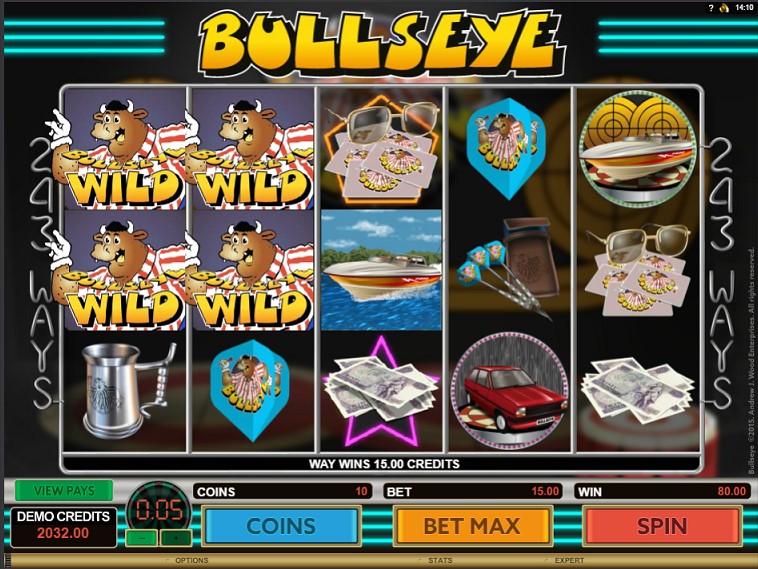 Winning combination of Bullseye