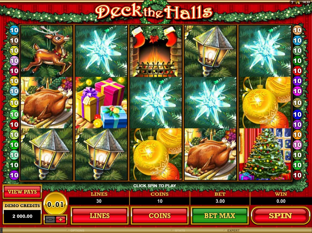 Gameplay of deck the halls