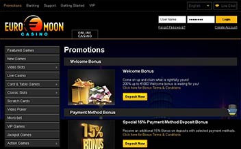 Screenshot 2 EuroMoon Casino