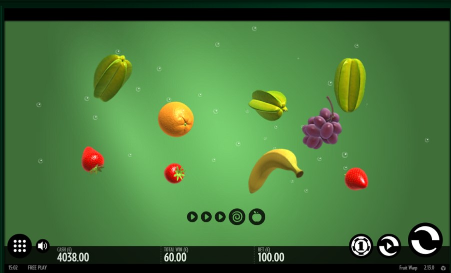 Winning combination of fruit warp