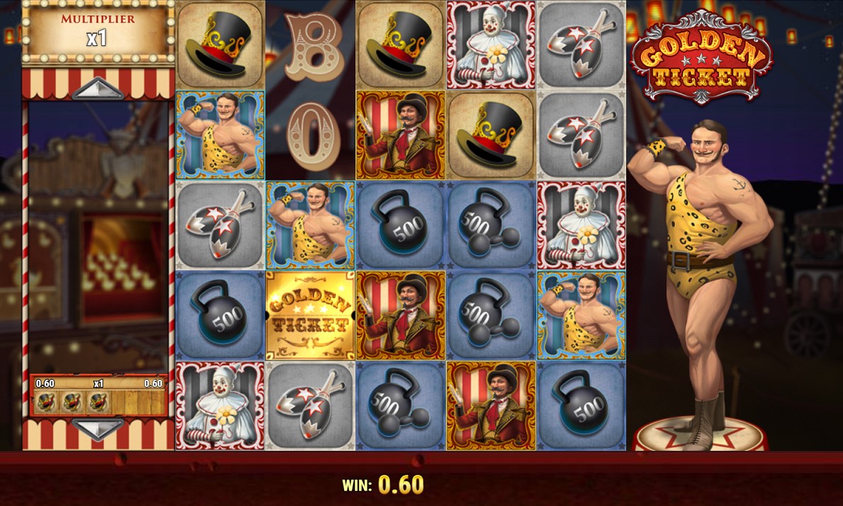 Gameplay of golden ticket