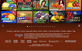 Kajot games casino online