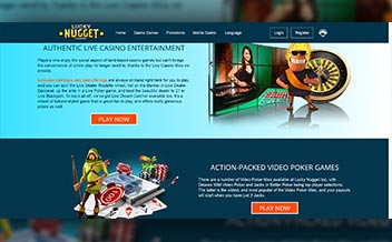 Screenshot 1 Lucky Nugget Casino