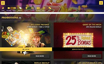 Screenshot 4 LVbet Casino