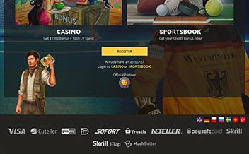 Screenshot 1 LVbet Casino