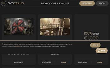 Ovo casino no deposit bonus