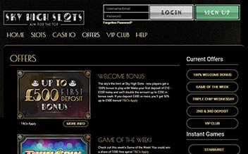 Screenshot 2 Sky High Slots Casino