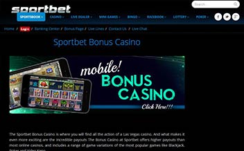 Sportbet Casino Sportbet Casino