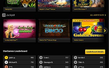 Screenshot 1 Star Games Casino