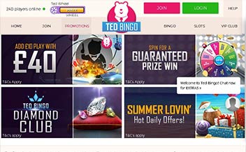 Screenshot 2 Ted Bingo Casino