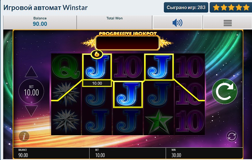 Winning combination of Winstar