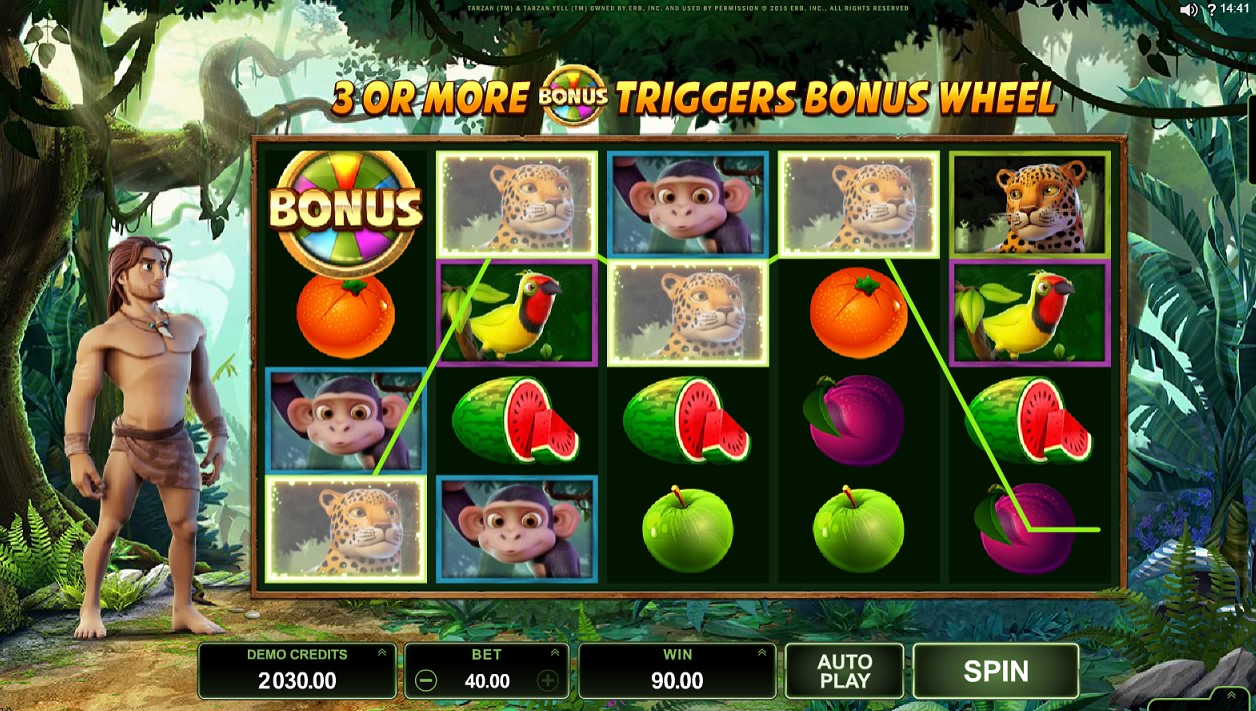 Winning combination of Tarzan