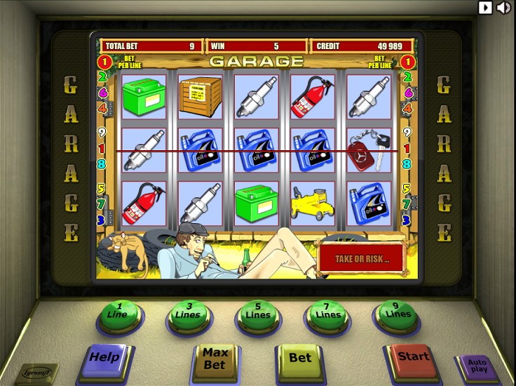 Winning combination of garage