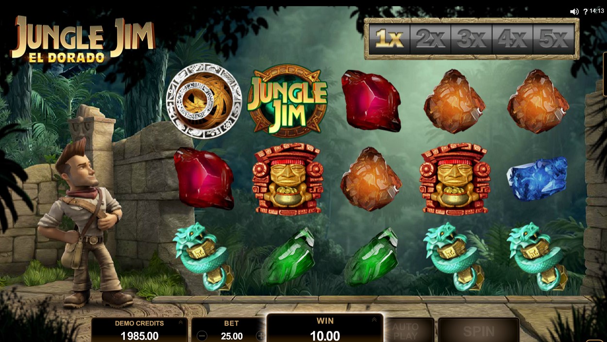Winning combination of jungle jim el dorado