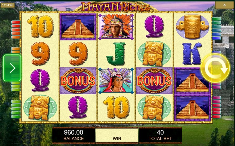 Gameplay of Mayan Riches