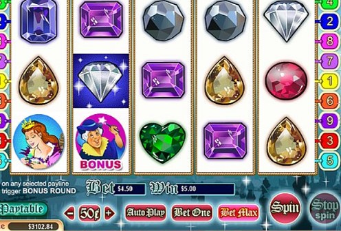 Winning combination of Princess Jewels