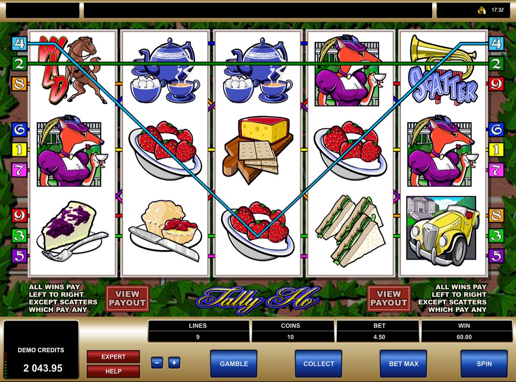 Gameplay of Tally Ho