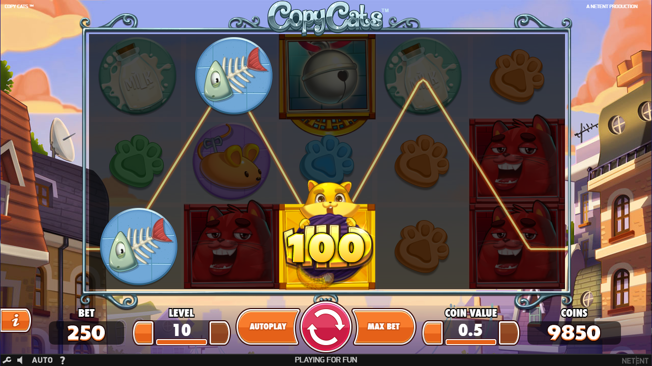 Winning combination of copy cats