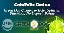 10 Extra Spins at GreenDog Casino