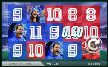 Winning combination of champions goal