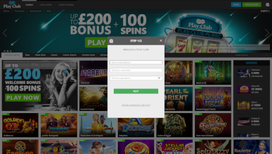 Screenshot 1 PlayClub Casino