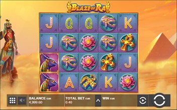 Gameplay of Blaze Of Ra