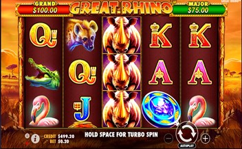 Gameplay of Great Rhino