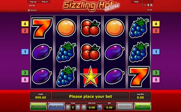 Gameplay of Sizzling Hot Deluxe