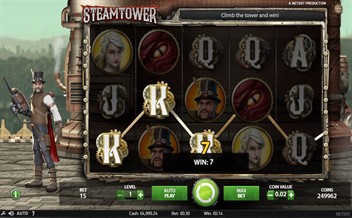 Winning combination of Steam Tower