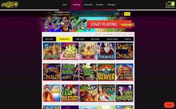 Club player casino mobile games