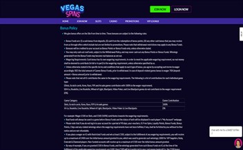 Screenshot 4 Vegas Spins Casino