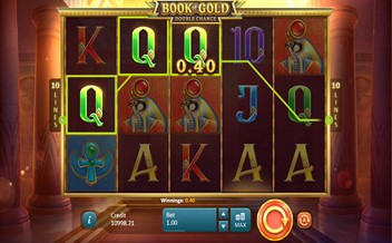 Winning combination of Book of Gold: Double Chance