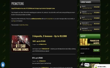 Screenshot 4 Springbok Casino