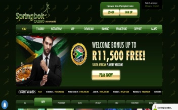 Screenshot 2 Springbok Casino