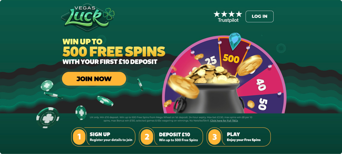 Screenshot 1 Vegas Luck Casino